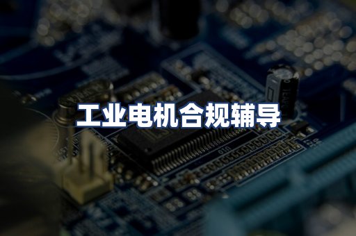 工业电机合规辅导